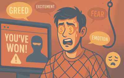 อารมณ์ บุคลิกภาพ และการตกเป็นผู้เสียหายกลโกงออนไลน์