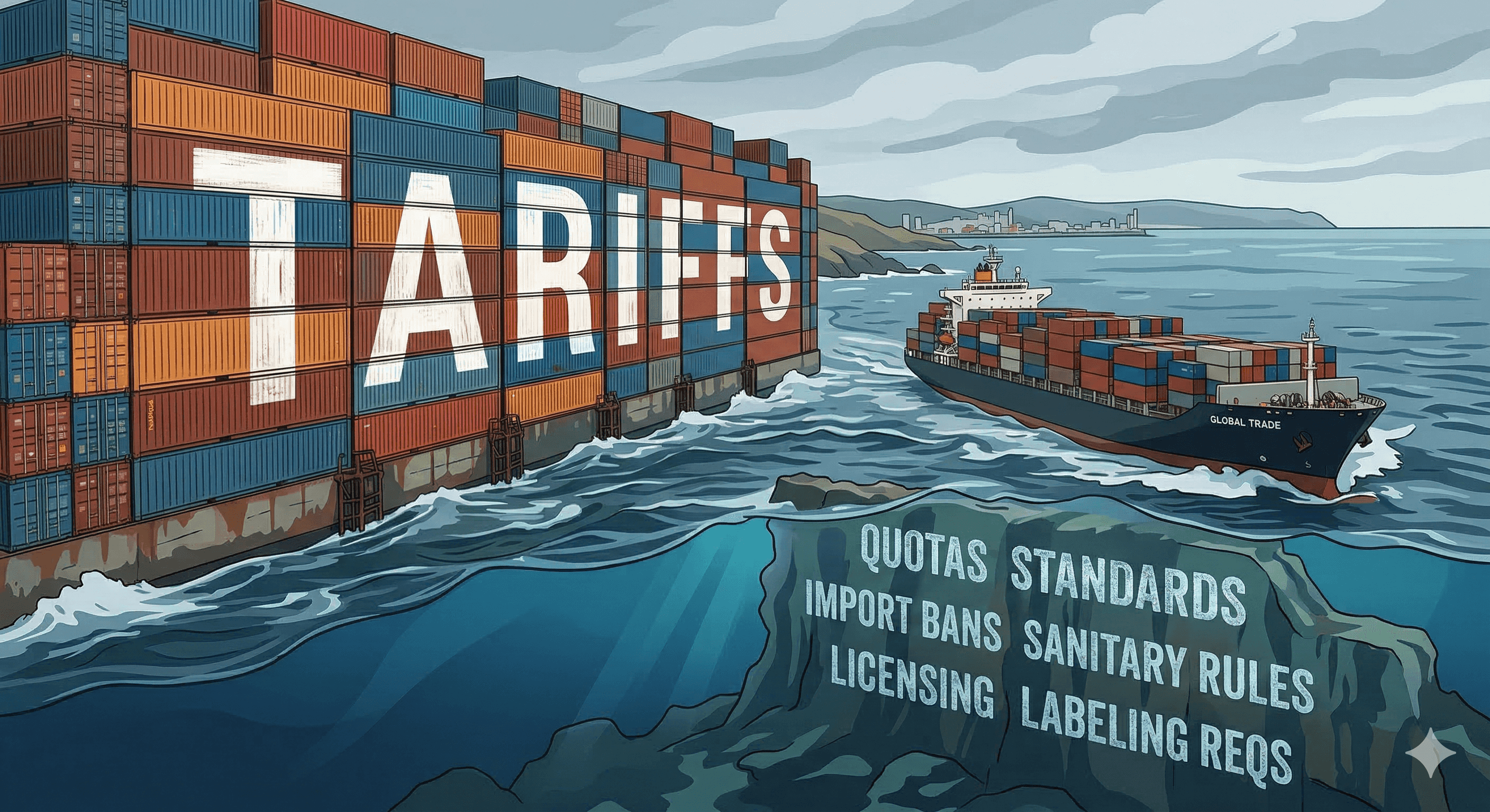 กำแพงล่องหน: บทบาทของมาตรการที่ไม่ใช่ภาษี (NTB) ในการค้ายุคใหม่