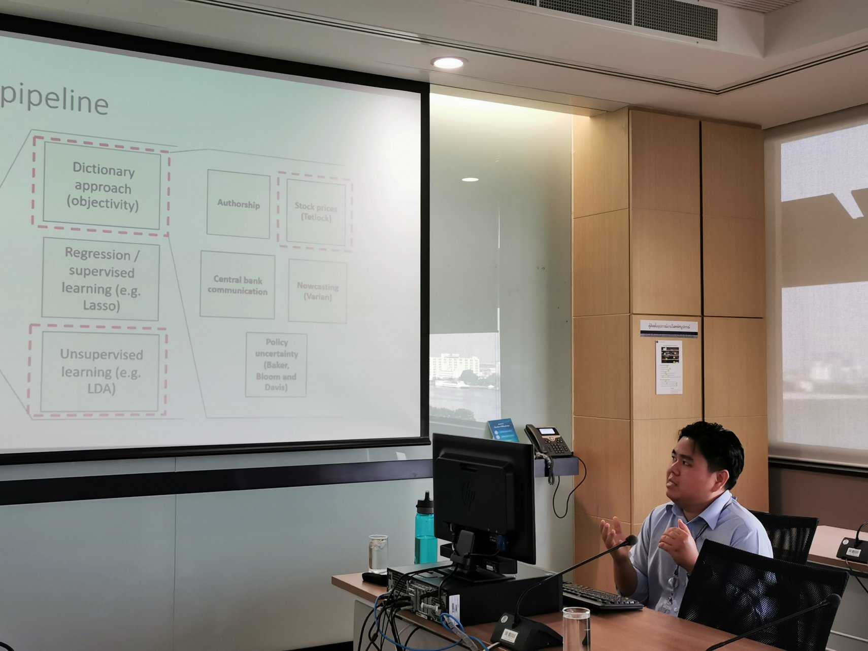 Thai News Sentiment and Macroeconomic Variables