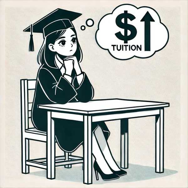 ผลกระทบของการขึ้นค่าเล่าเรียนต่อการตัดสินใจเรียนมหาวิทยาลัย