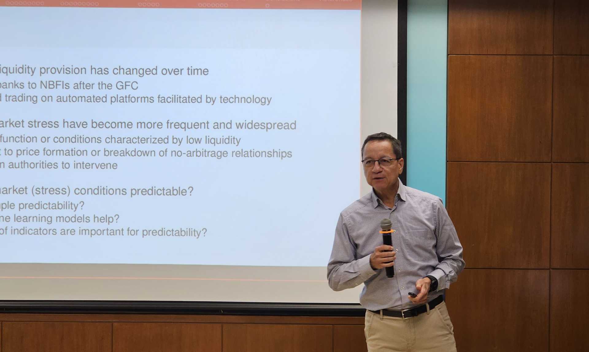 Predicting Financial Market Stress with Machine Learning